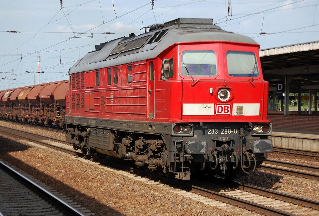 233 288-0 am 29.06.12 Bhf. Flughafen Berlin-Sch�nefeld.