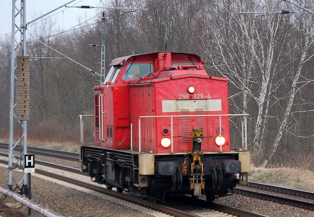 298 329-4 Richtung Karower Kreuz Berlin, 31.03.11 M�hlenbeck-M�nchm�hle. 