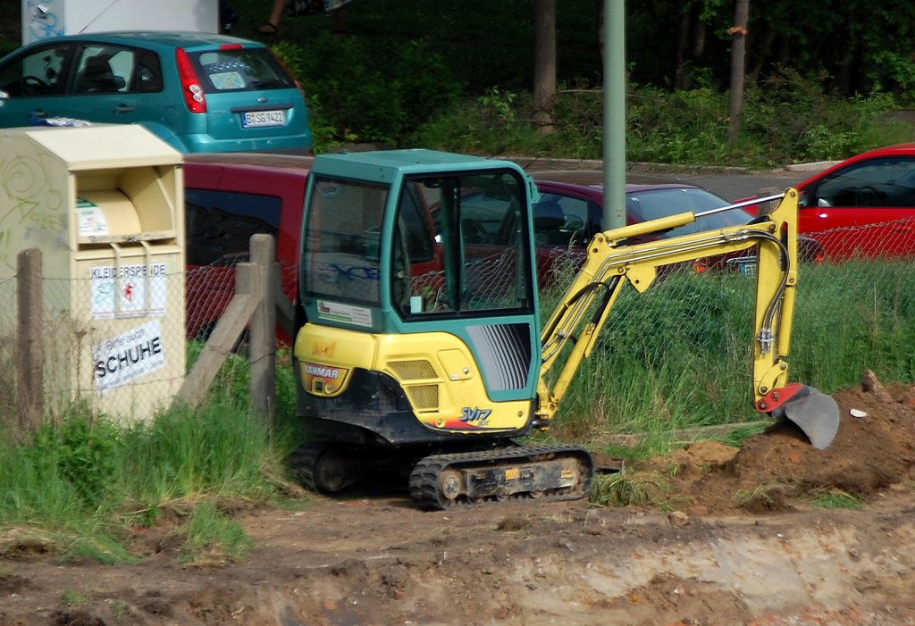 AMMANN YANMAR SV17 EX Minibagger, 09.05.12 Berlin-Pankow.