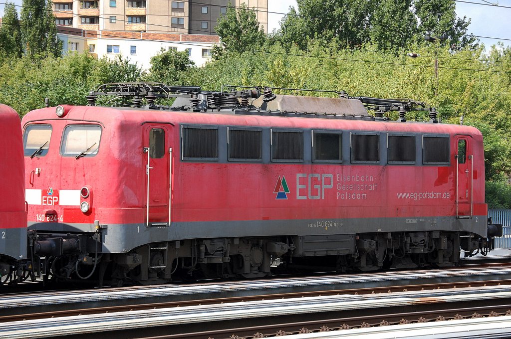 EGP 140 824-4 am 30.07.13 Berlin Greifswalder Str. abgestellt.