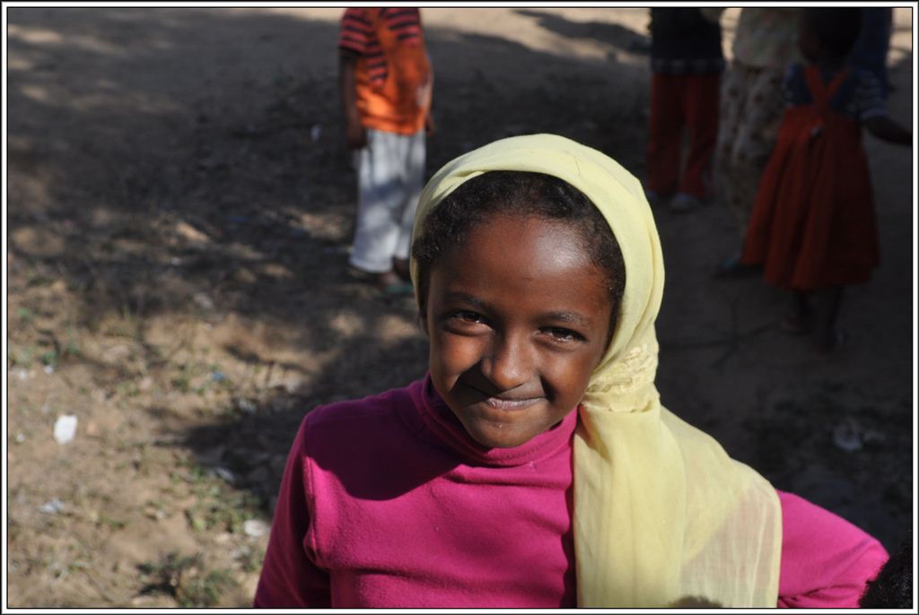 Fr�hliche Gesichter in Nefasit. (01.02.2012)