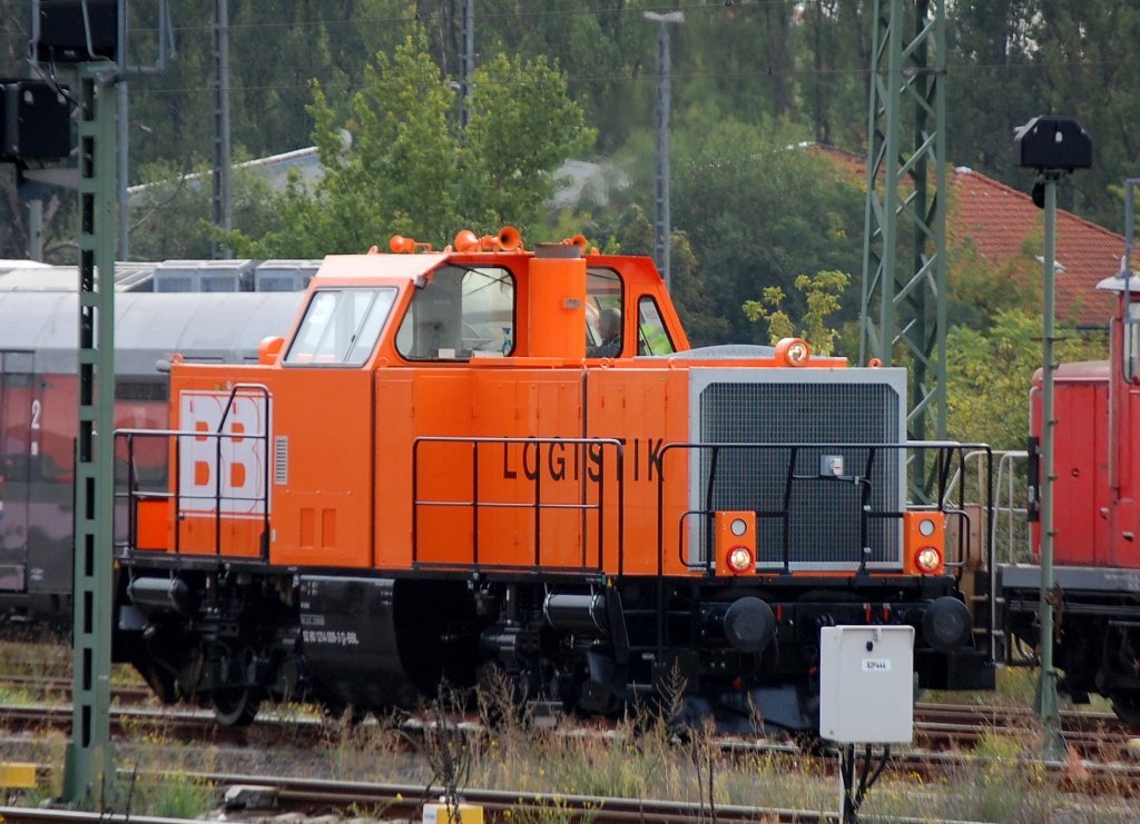Gast zur InnoTrans 2008, BBL 02 (92 80 1214 009-3 D-BBL, Deutz Bj.1963, ex DB 212 222), 18.09.08 Gbf. Berlin-Moabit.