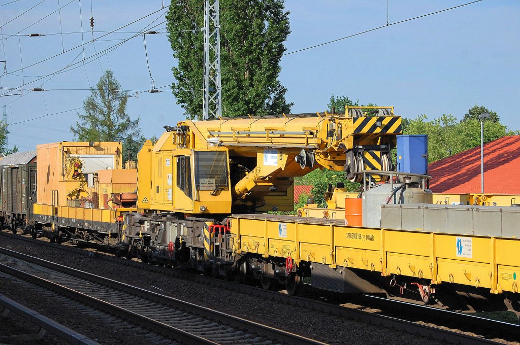 KRC 810 T Gleisbauschienenkran der Fa. MGW aus Berlin am 06.06.13 Berlin-Karow.