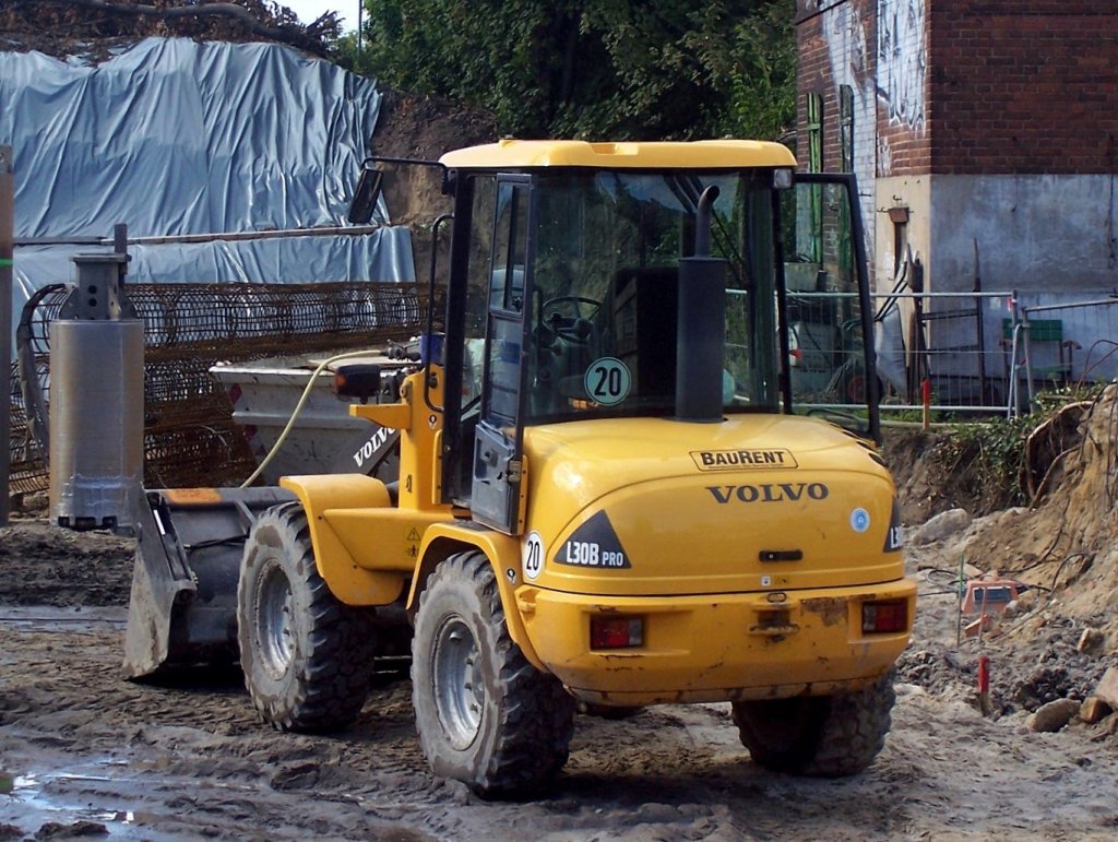 Leasingradlader VOLVO L30B PRO am 11.09.07 Berlin Adlershof.