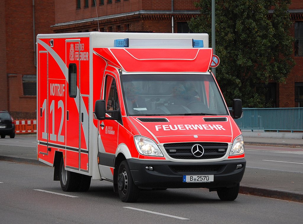 MB Kastenmodul RTW der Berliner Feuerwehr, 29.09.10 Putlitzstr. Berlin-Moabit.
