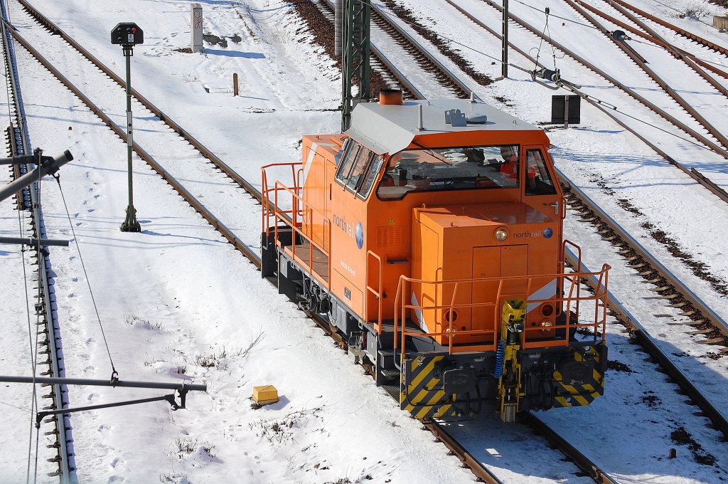 northrail (98 80 3352 101-0 D-NTS) Richtung Berlin-Wedding, 13.03.13 Berlin-Putlitzbr�cke.