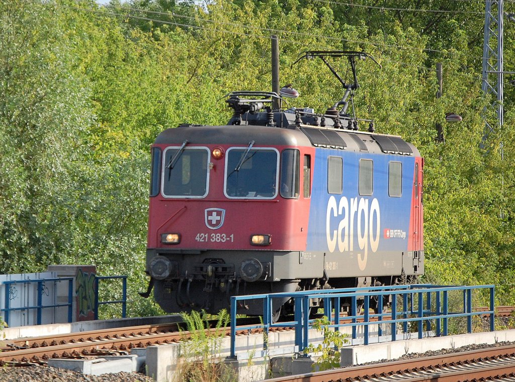Re 421 383-1 am 30.07.10 Berlin-Blankenburg Richtung Karower Kreuz Berlin.