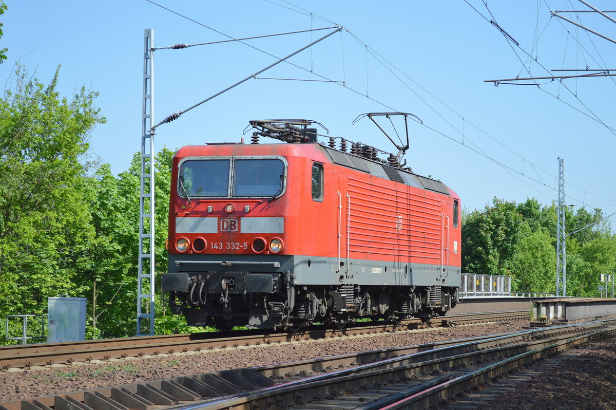 143 332-5 am 22.05.17 Berlin-Wuhlheide.