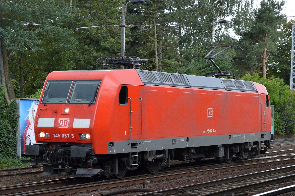 145 067-5 am 09.09.15 Berlin-Hirschgarten.