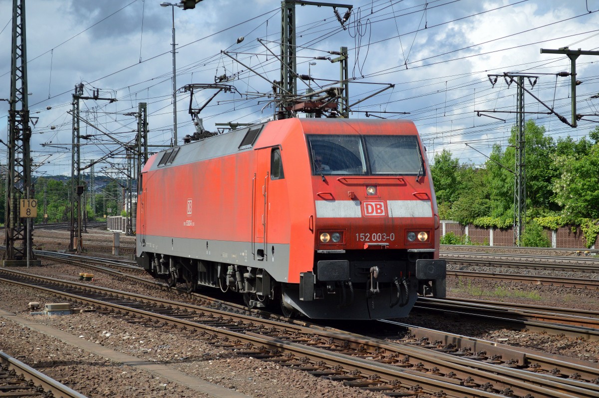 152 003-0 am 23.05.14 Durchfahrt Bhf. Fulda.