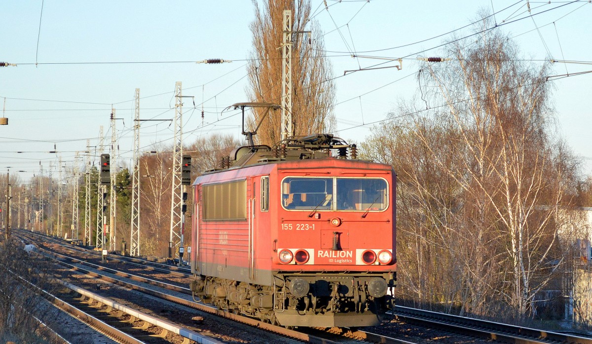 155 223-1 am 12.03.14 Berlin-Karow.