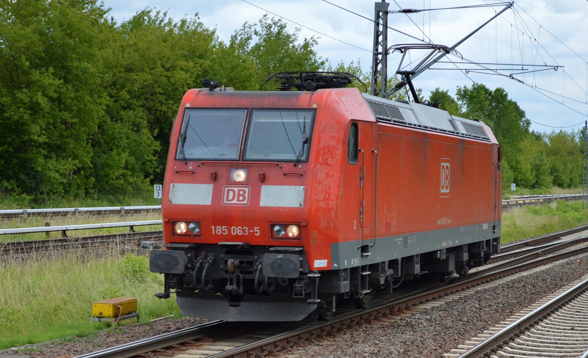 185 063-5 am 16.06.15 Berlin-Hohenschönhausen.