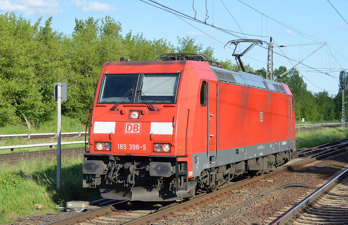 185 398-5 am 31.05.17 BErlin-Hohenschönhauusen.