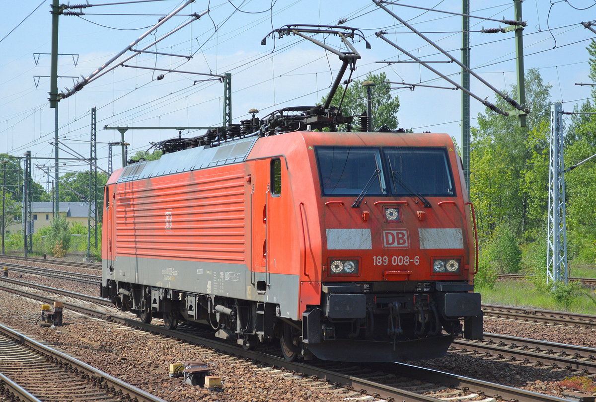 189 008-6 am 15.05.17 Bf. Flughafen Berlin-Schönefeld.