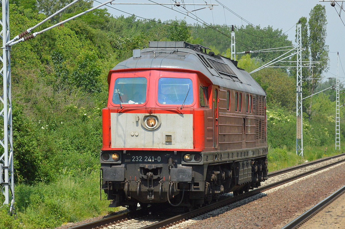 232 241-0 am 30.05.17 Berlin-Hohenschönhausen.