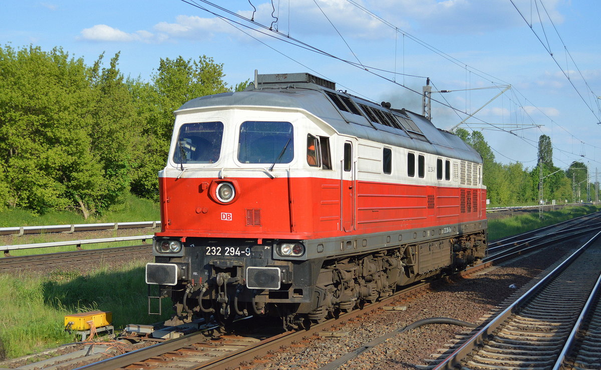 232 294-9 am 22.05.17 Bf. Berlin-Hohenschönhausen.