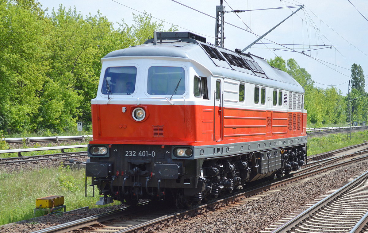 232 401-0 am 20.05.16 Berlin-Hohenschönhausen. 