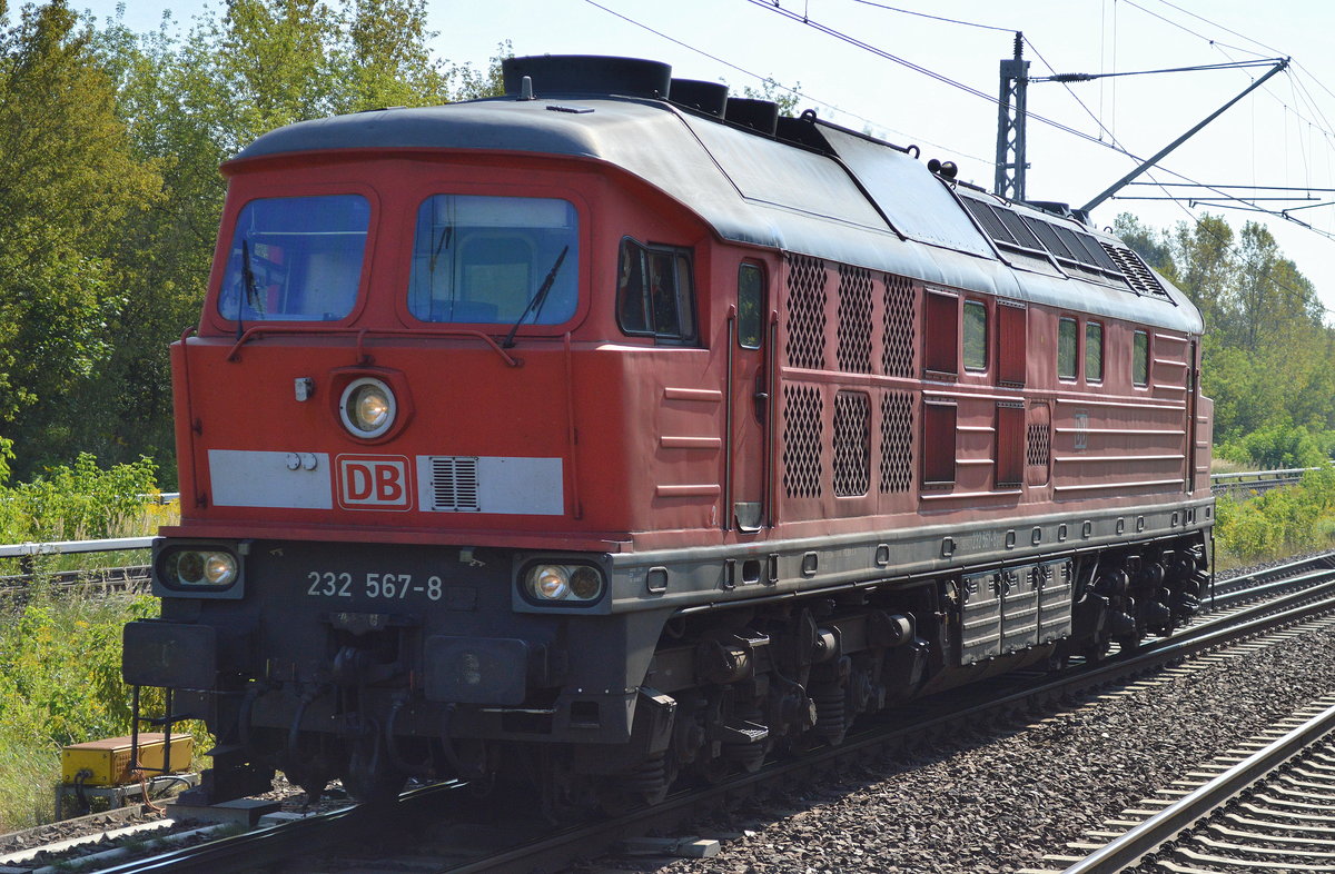 232 567-8 am 05.09.17 Bf. Berlin-Hohenschönhausen.