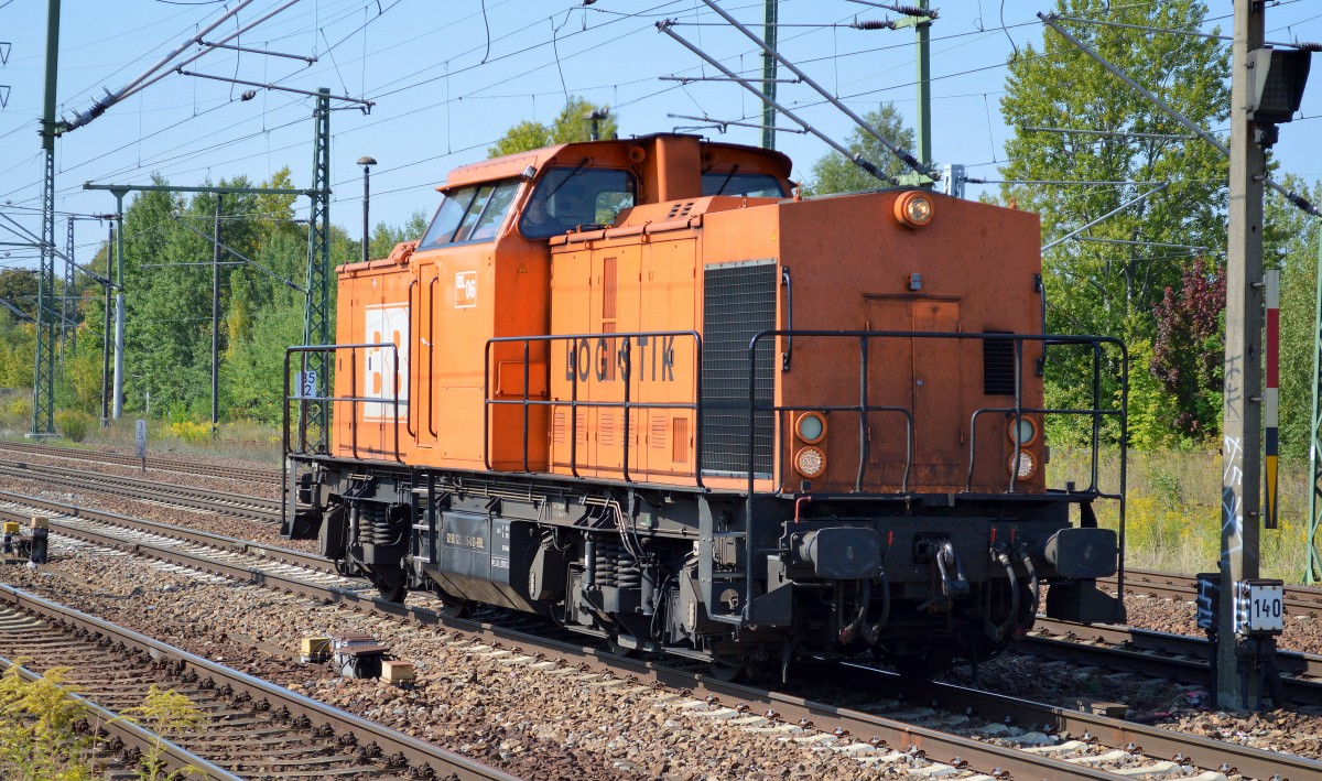 BBL 06 (92 80 1203 615-0 D-BBL, LEW Bj.1974) am 04.09.14 Durchfahrt Bhf. Flughafen Berlin-Schönefeld.