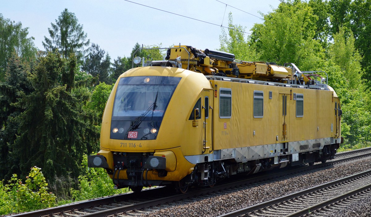 DB HIOB 711 116-4 Richtung Bernau am 21.05.15 Röntgental bei Berlin.