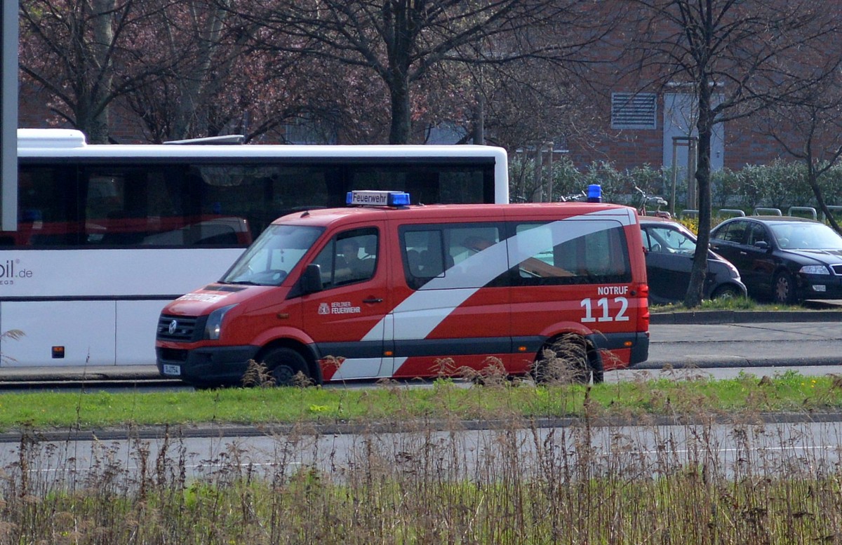 ELW 1 MB Sprinter der Berliner Feuerwehr am 03.04.14 Berlin Marzahn.