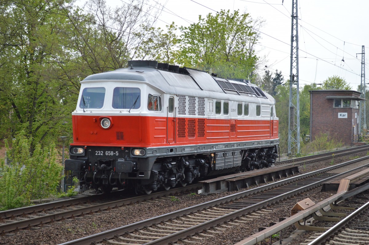 EWR 232 658-5 am 30.04.15 Berlin-Karow.