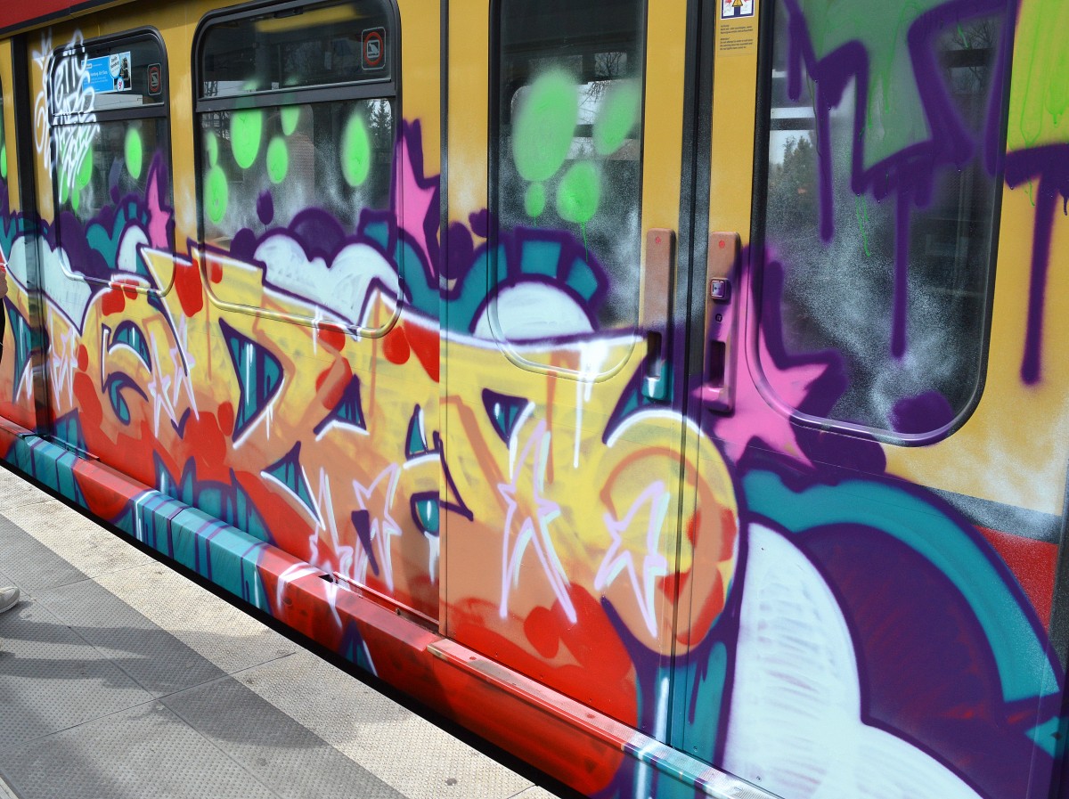 Graffiti am 07.04.15 Berlin-Karow gesichtet.