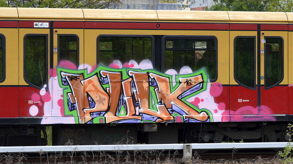 Graffiti gesichtet aam 03.05.16 Berlion-Hohenschönhausen.