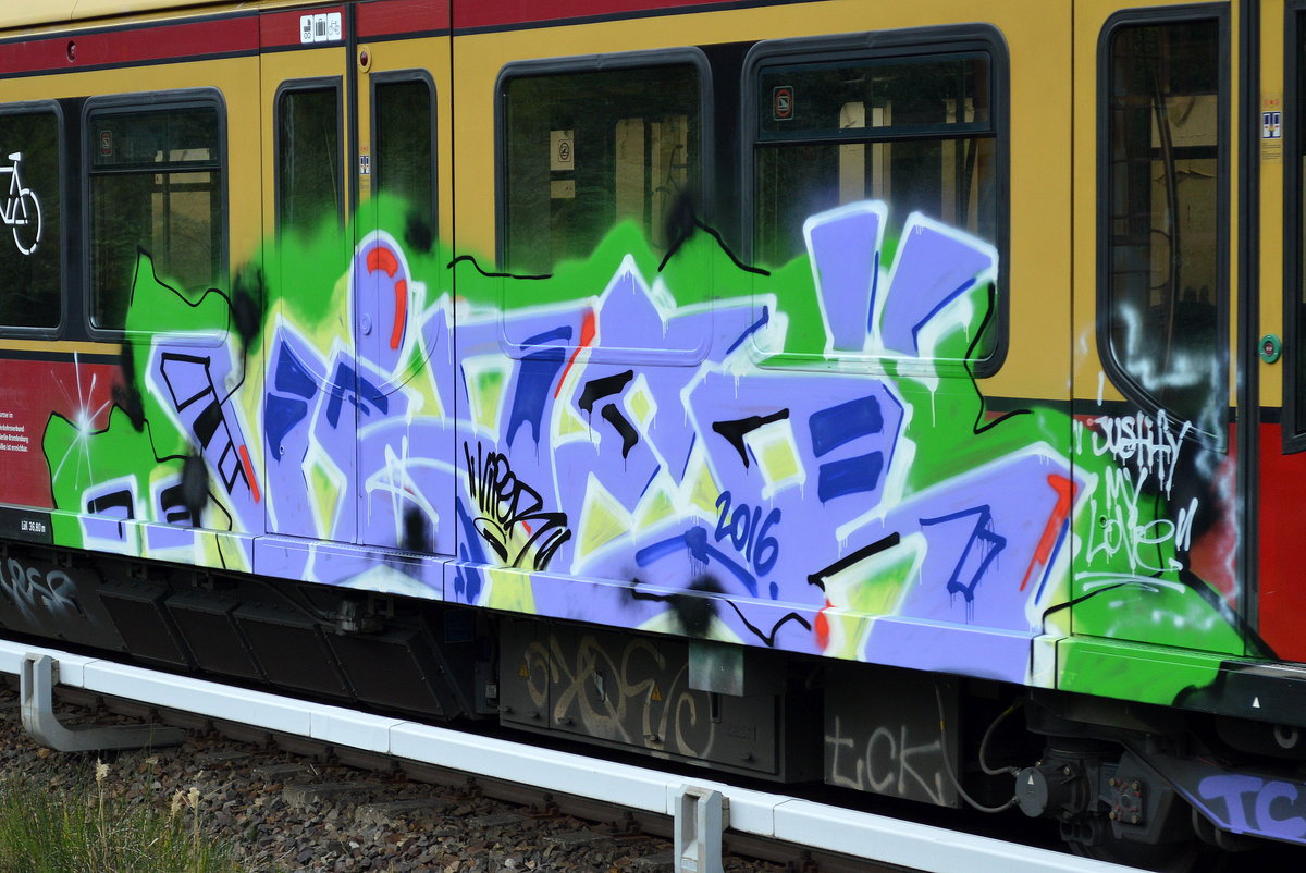 Graffiti gesichtet am 04.09.16 Berlin Hohenschönhausen.