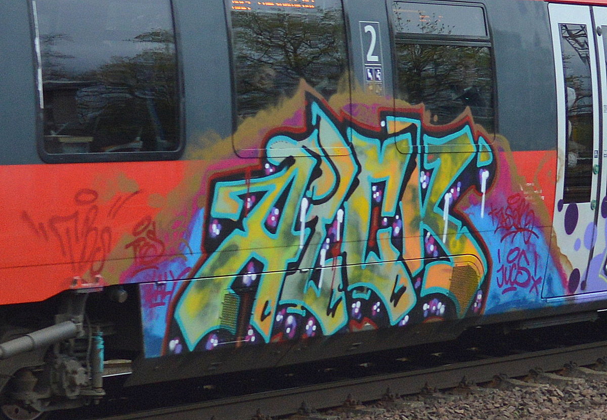 Graffiti gesichtet am 05.04.17 Berlin-Karow.