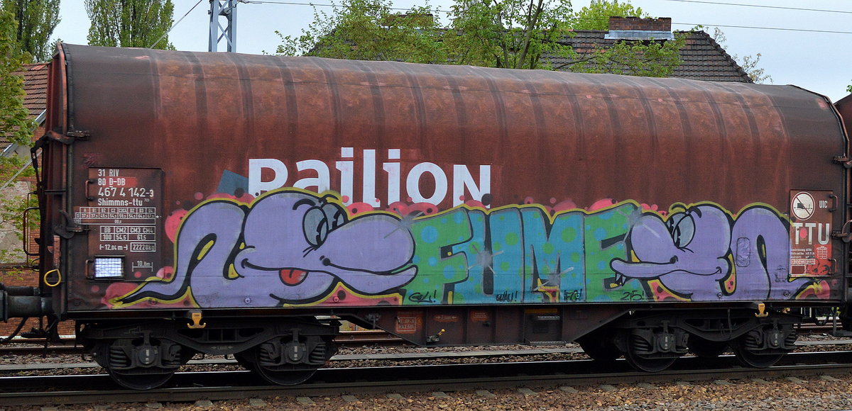 Graffiti gesichtet am 05.05.17 Berlin-Grünau.