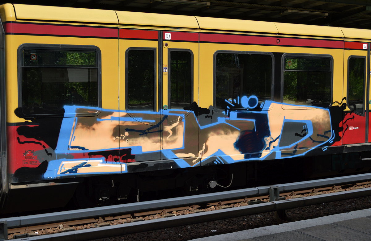 Graffiti gesichtet am 20.06.16 Berlin-Grünau.