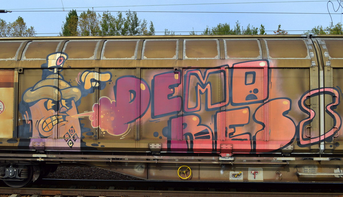 Graffiti gesichtet am 23.09.17 BF. Flughafen Berlin-Schönefeld.