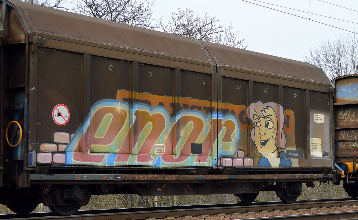 Grafiti gesichtet am 04.04.16 Berlin-Wuhlheide.