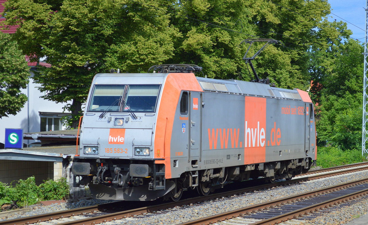 hvle 185 583-2 am 22.06.16 Eichwalde bei Berlin.