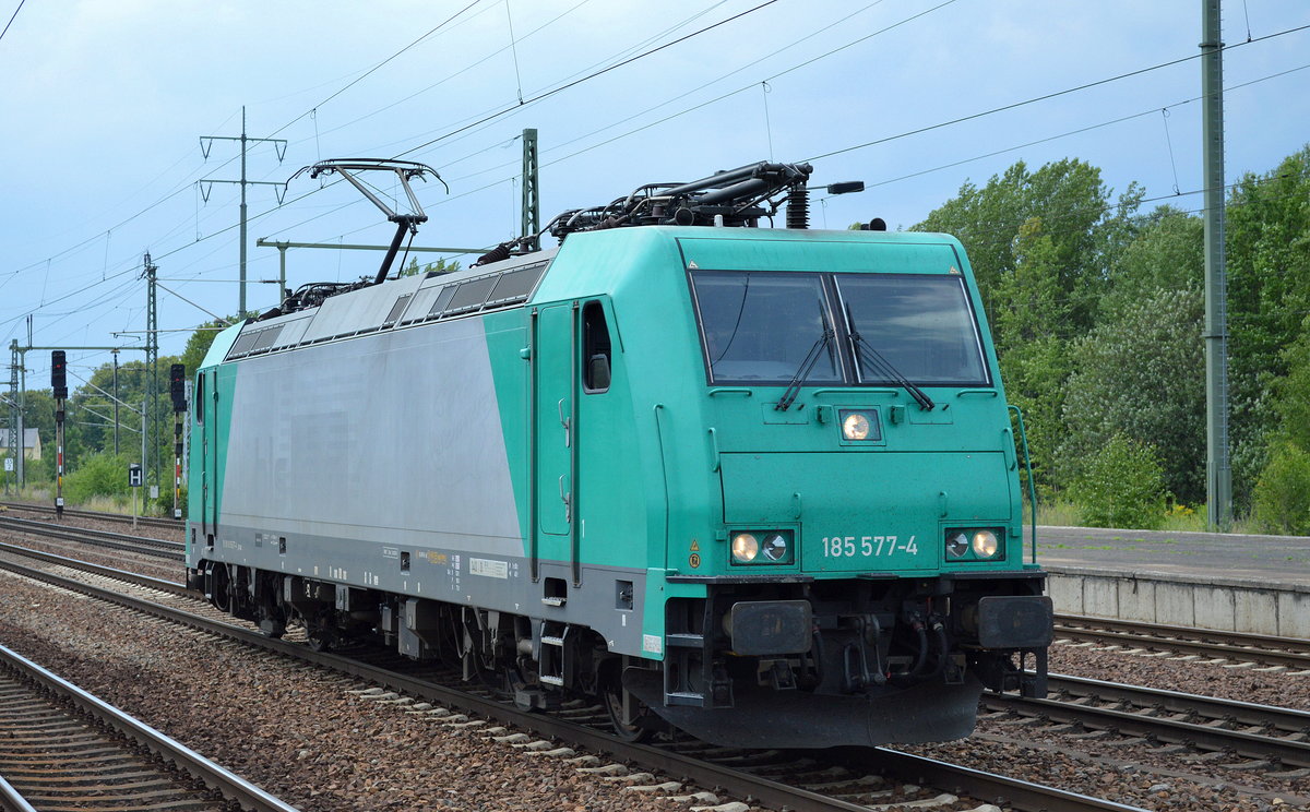 IGE 185 577-4 am 22.07.17 BF. Flughafen berlin-Schönefeld.