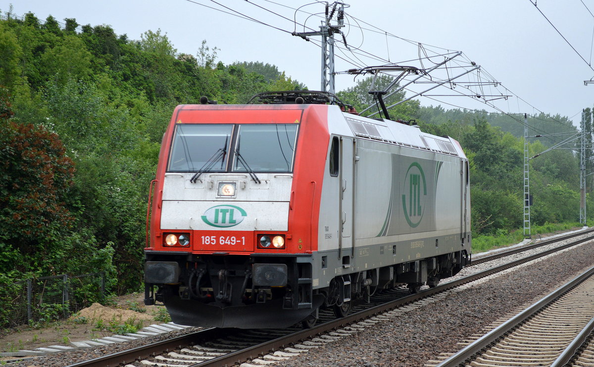 ITL 185 649-1 am 26.05.16 Bf. Berlin-Hohenschönhausen.