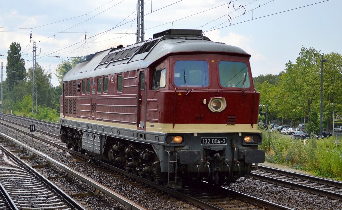 LEG 132 004-3 (232 204-0) am 11.07.14 Richtung Karower Kreuz Berlin.