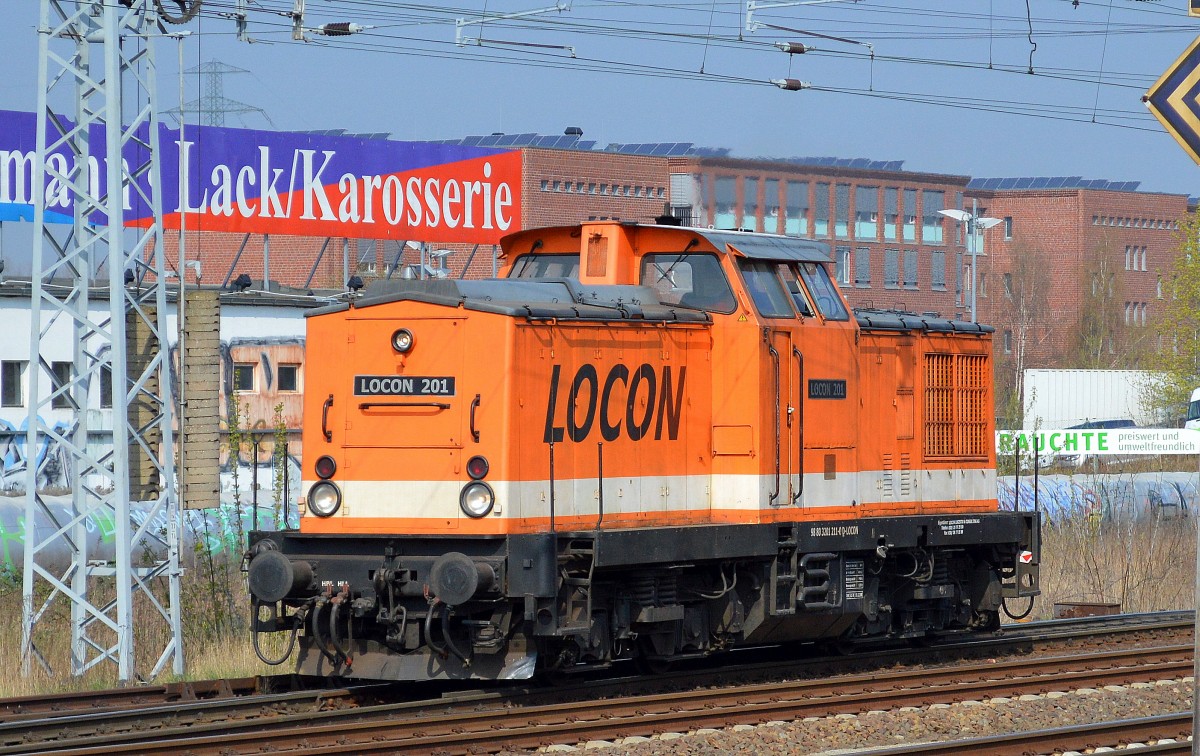 LOCON 201 (201 211-0) am 03.04.14 Berlin-Springpfuhl.