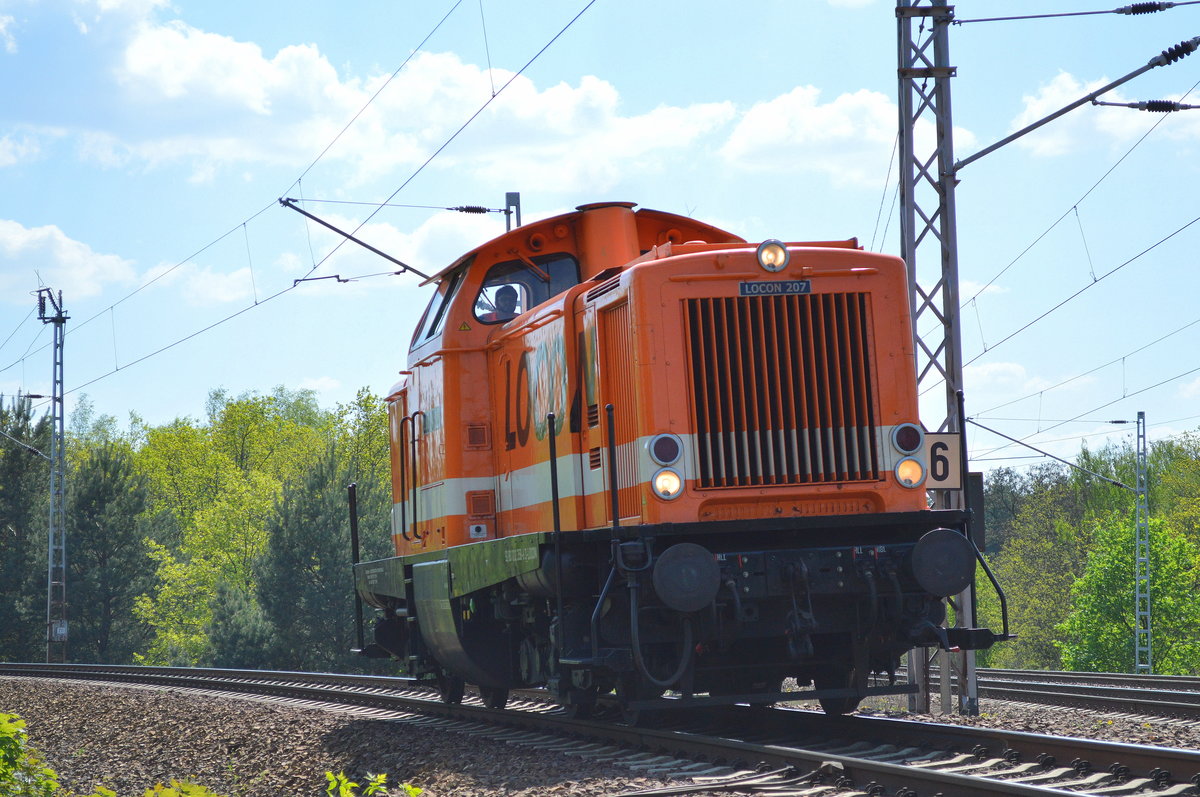 LOCON 207 (212 358-6) am 09.05.16 Berlin Wuhlheide.