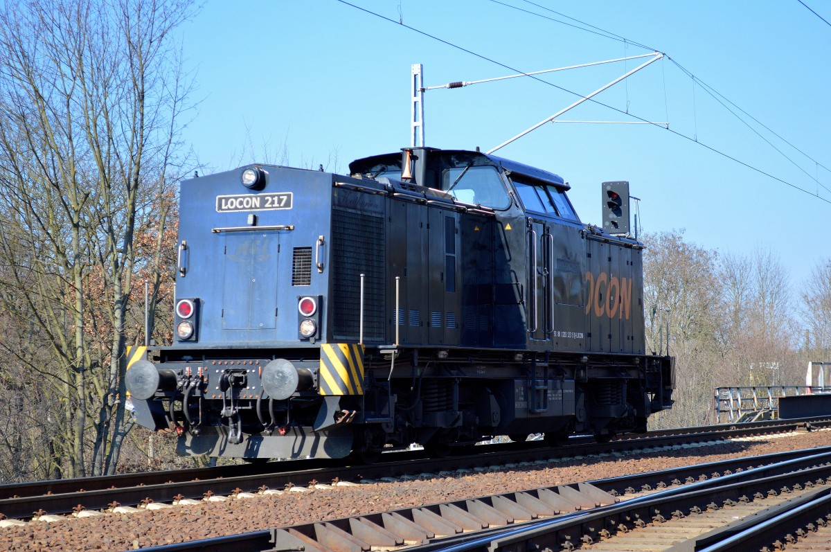 LOCON 217 (203 123-5) am 16.03.16 Berlin-Wuhlheide.