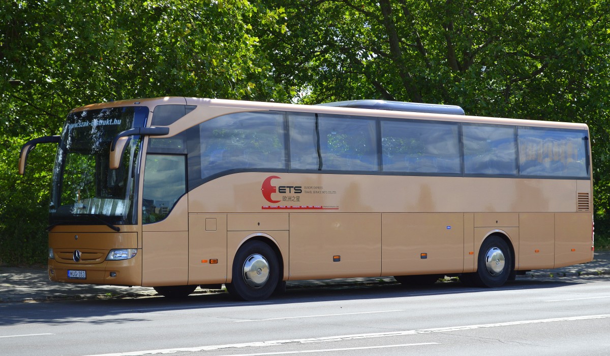MB TOURISMO Reisebus der Fa. ETS aus Ungarn am 01.07.14 Nähe S-Bhf. Berlin Landsberger Allee.
