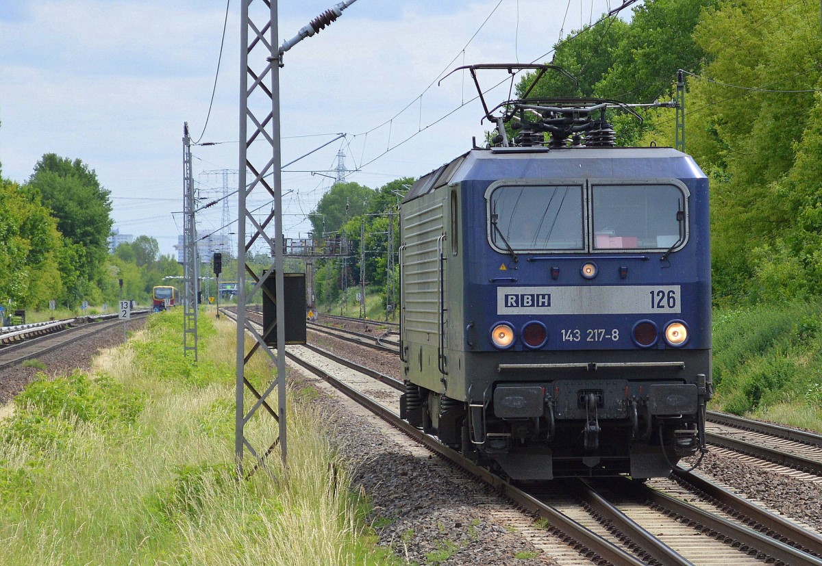 RBH 126/143 217-8 am 16.06.15 Berlin-Hohenschönhausen.