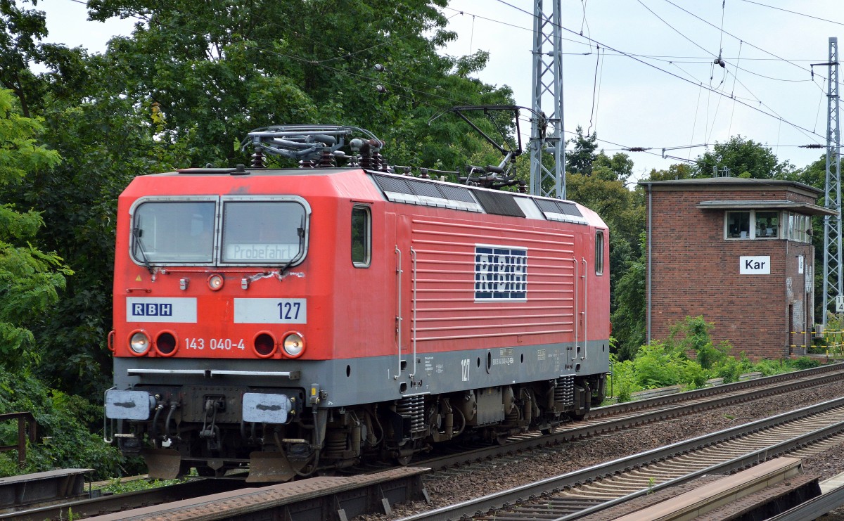 RBH 127/143 040-4 am 16.07.14 Berlin-Karow richtung Bernau.