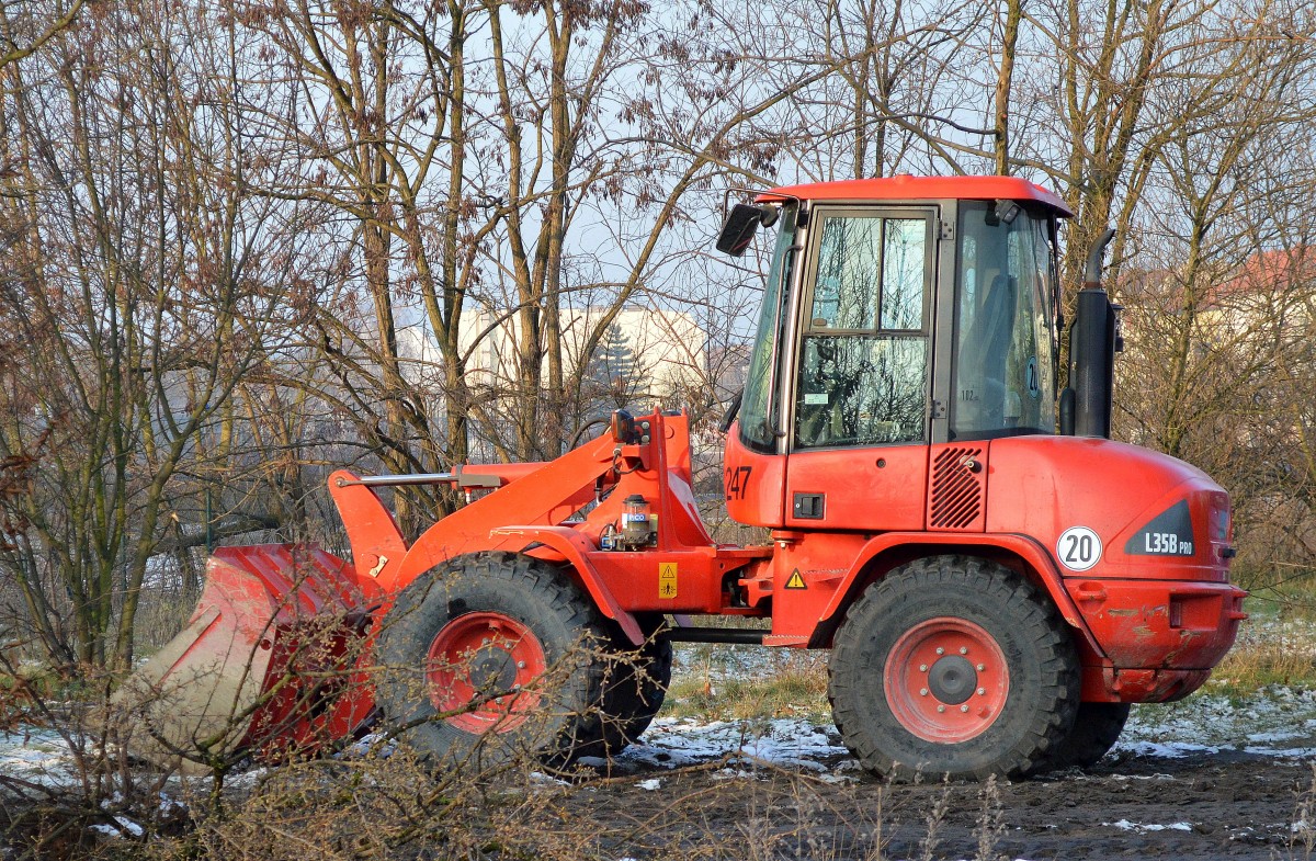 VOLVO L35B PRO Radlader der Fa. RWG I am 18.02.16 Berlin-Heinersdorf.