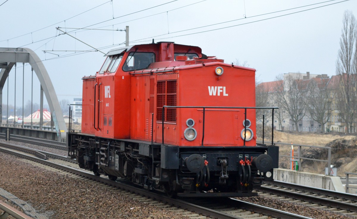 WFL Lok 12 (293 021-2) am 11.03.16 Berlin-Pankow.