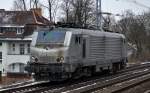 Akiem Mietlok 37022 (91 87 0037 022-0 F-AKIEM) Richtung Bernau am 06.02.15 Berlin-Karow.