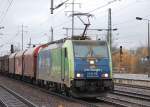 Die hat mir noch gefehlt, PKP-CARGO Lok EU43-001 (91 51 627 0000-8 PL-PKPC/ E 186 126) mit einem kurzen G�terzug Coiltransportwagen (Teloskopdach- u.