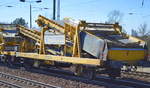 Plasser & Theurer BLS 2000: Beladestation zum Verladen von Material in MFS-Einheiten der Fa.