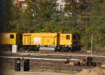 Hier das andere Ende der Schienen-und Weichenschleifmaschine Harsco RGH 20 c RAIL GRINDER  Rail Styler  der Fa.